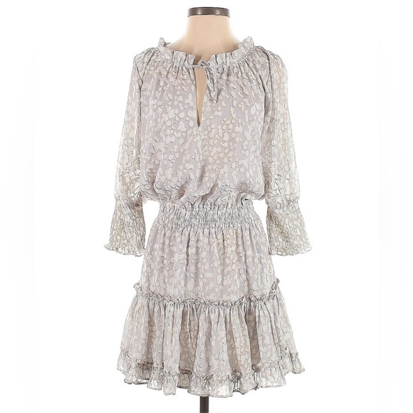 Buddy Love Zozo Dress Grey Gold size Small - Picture 1 of 10
